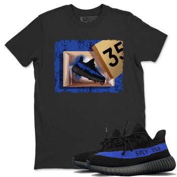 Yeezy 350 Dazzling Blue Sneaker Match Tees New Kicks Sneaker Tees Yeezy 350 Dazzling Blue Sneaker Release Tees Unisex Shirts