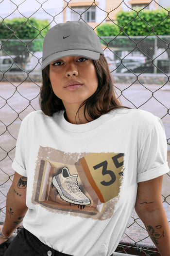 Yeezy 350 Ash Pearl Sneaker Match Tees New Kicks Sneaker Tees Yeezy 350 Ash Pearl Sneaker Release Tees Unisex Shirts