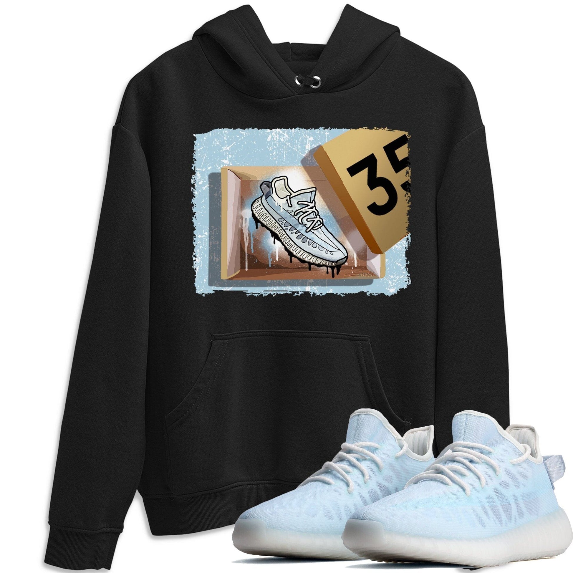 Yeezy 350 Mono Ice Sneaker Match Tees New Kicks Sneaker Tees Yeezy 350 Mono Ice Sneaker Release Tees Unisex Shirts