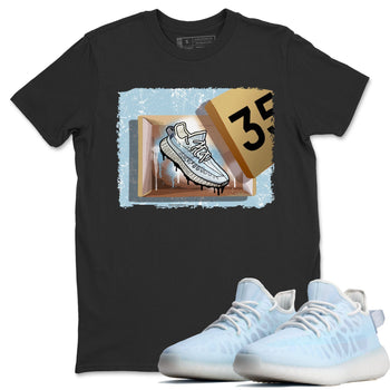 Yeezy 350 Mono Ice Sneaker Match Tees New Kicks Sneaker Tees Yeezy 350 Mono Ice Sneaker Release Tees Unisex Shirts