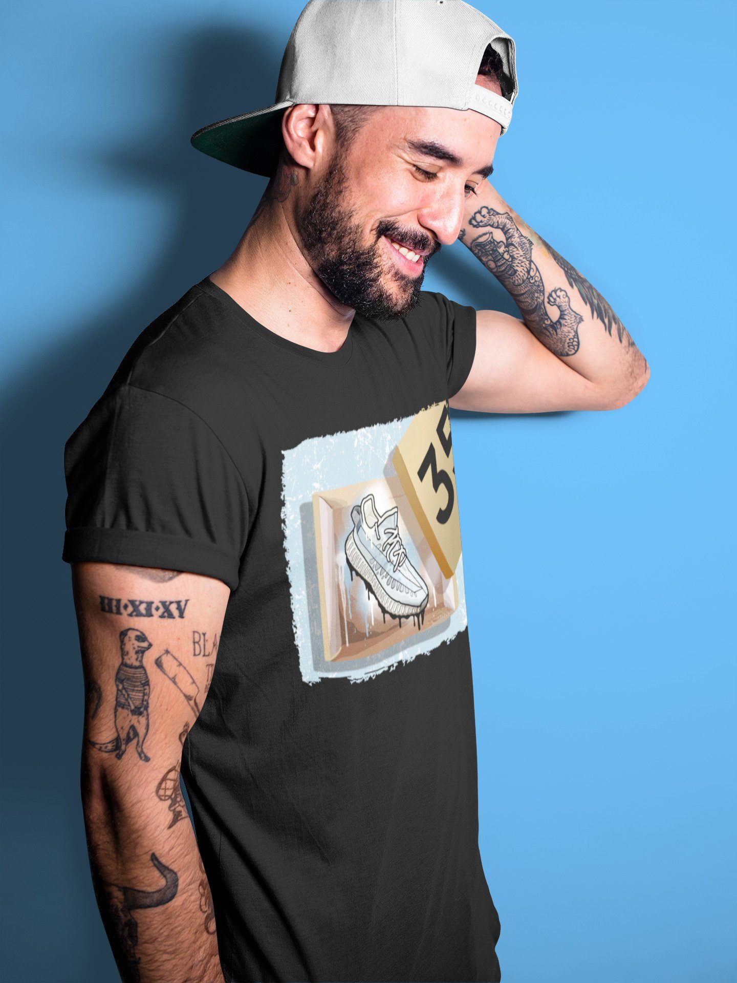 Yeezy 350 Mono Ice Sneaker Match Tees New Kicks Sneaker Tees Yeezy 350 Mono Ice Sneaker Release Tees Unisex Shirts