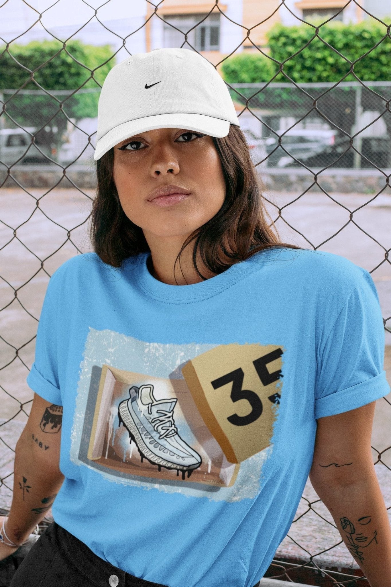 Yeezy 350 Mono Ice Sneaker Match Tees New Kicks Sneaker Tees Yeezy 350 Mono Ice Sneaker Release Tees Unisex Shirts