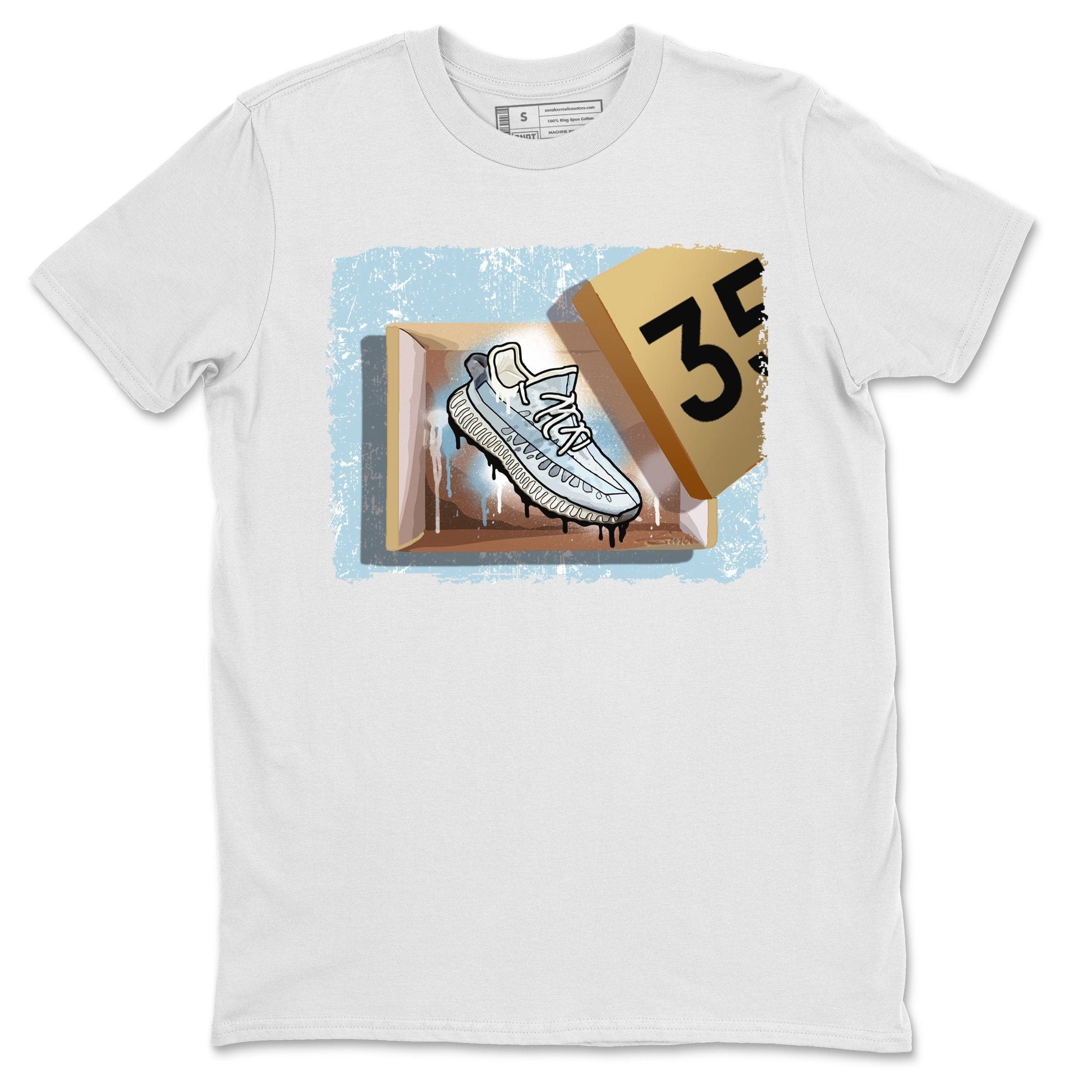 Yeezy 350 Mono Ice Sneaker Match Tees New Kicks Sneaker Tees Yeezy 350 Mono Ice Sneaker Release Tees Unisex Shirts