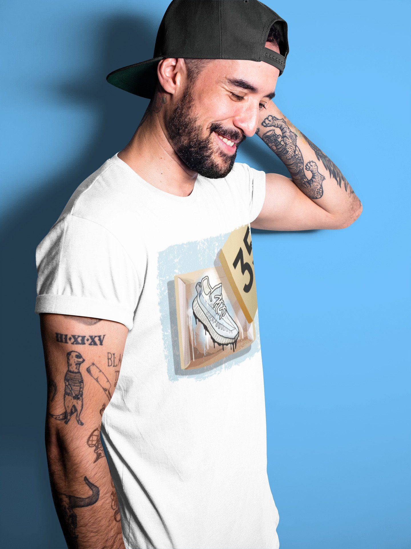 Yeezy 350 Mono Ice Sneaker Match Tees New Kicks Sneaker Tees Yeezy 350 Mono Ice Sneaker Release Tees Unisex Shirts