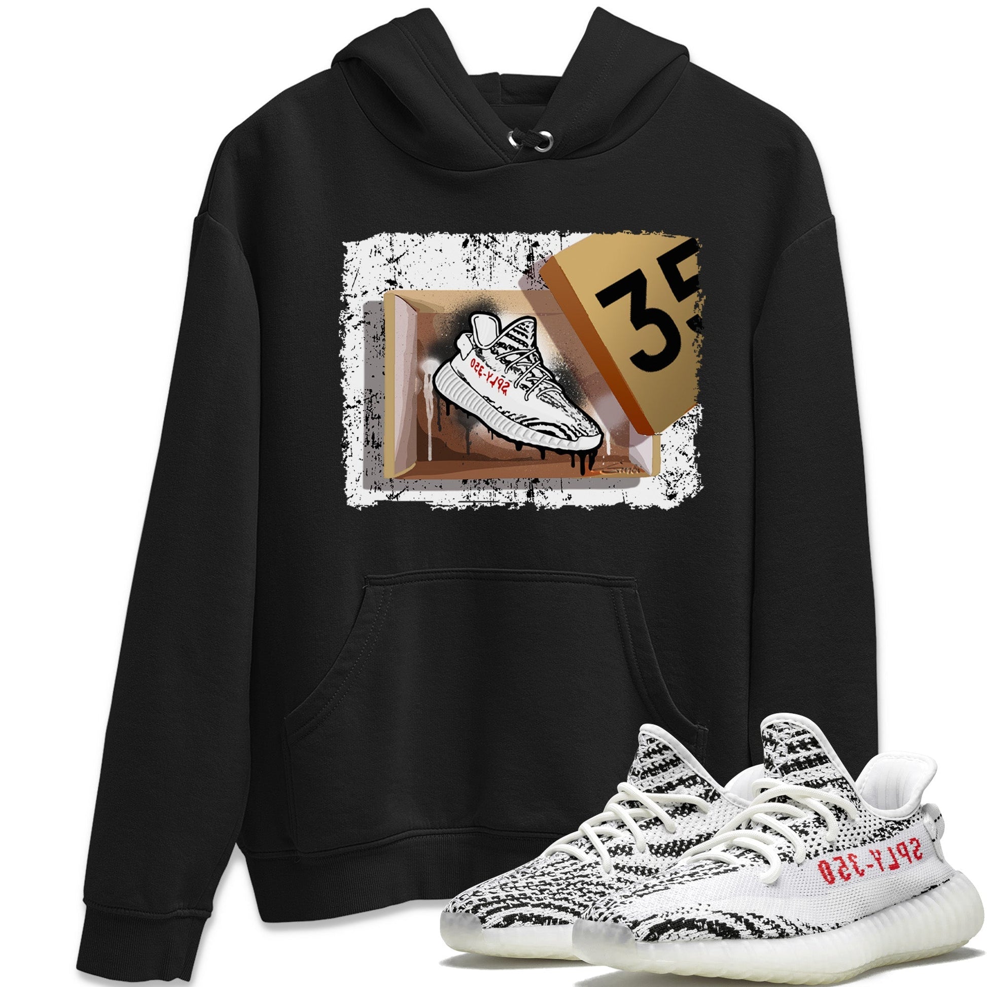 Yeezy 350 Zebra Sneaker Match Tees New Kicks Sneaker Tees Yeezy 350 Zebra Sneaker Release Tees Unisex Shirts