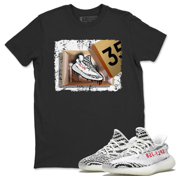 Yeezy 350 Zebra Sneaker Match Tees New Kicks Sneaker Tees Yeezy 350 Zebra Sneaker Release Tees Unisex Shirts