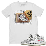 Yeezy 350 Zebra Sneaker Match Tees New Kicks Sneaker Tees Yeezy 350 Zebra Sneaker Release Tees Unisex Shirts