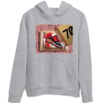 Yeezy 700 Hi-Res Red Sneaker Match Tees New Kicks Sneaker Tees Yeezy 700 Hi-Res Red Sneaker Release Tees Unisex Shirts