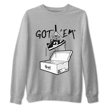 Dunk Low Panda shirt to match jordans New Treasure Hunter sneaker tees Dunk Panda SNRT Sneaker Release Tees unisex cotton Heather Grey 2 crew neck shirt