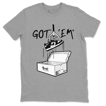 Dunk Low Panda shirt to match jordans New Treasure Hunter sneaker tees Dunk Panda SNRT Sneaker Release Tees unisex cotton Heather Grey 2 crew neck shirt