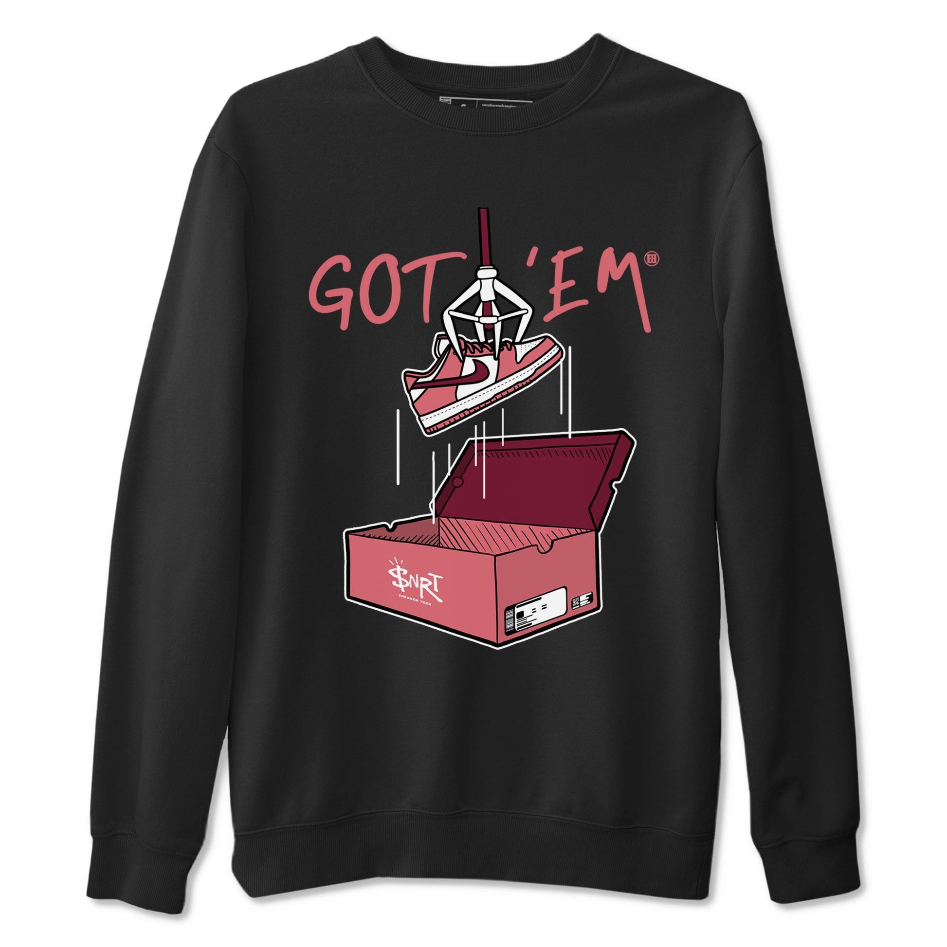 Dunk Valentine's Day shirt to match jordans New Treasure Hunter sneaker tees Dunk Valentines Day SNRT Sneaker Release Tees unisex cotton Black 2 crew neck shirt
