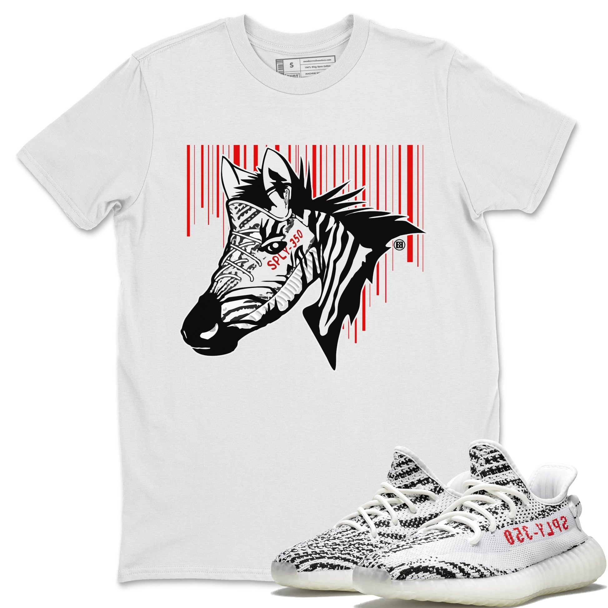 Yeezy 350 Zebra Sneaker Match Tees New Zebra Sneaker Tees Yeezy 350 Zebra Sneaker Release Tees Unisex Shirts