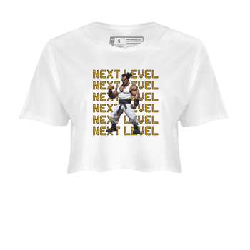 11s Gratitude shirt to match jordans Next Level sneaker tees Air Jordan 11 Gratitude SNRT Sneaker Tees Sneaker Matching Shirt White 2 Crop T-Shirt