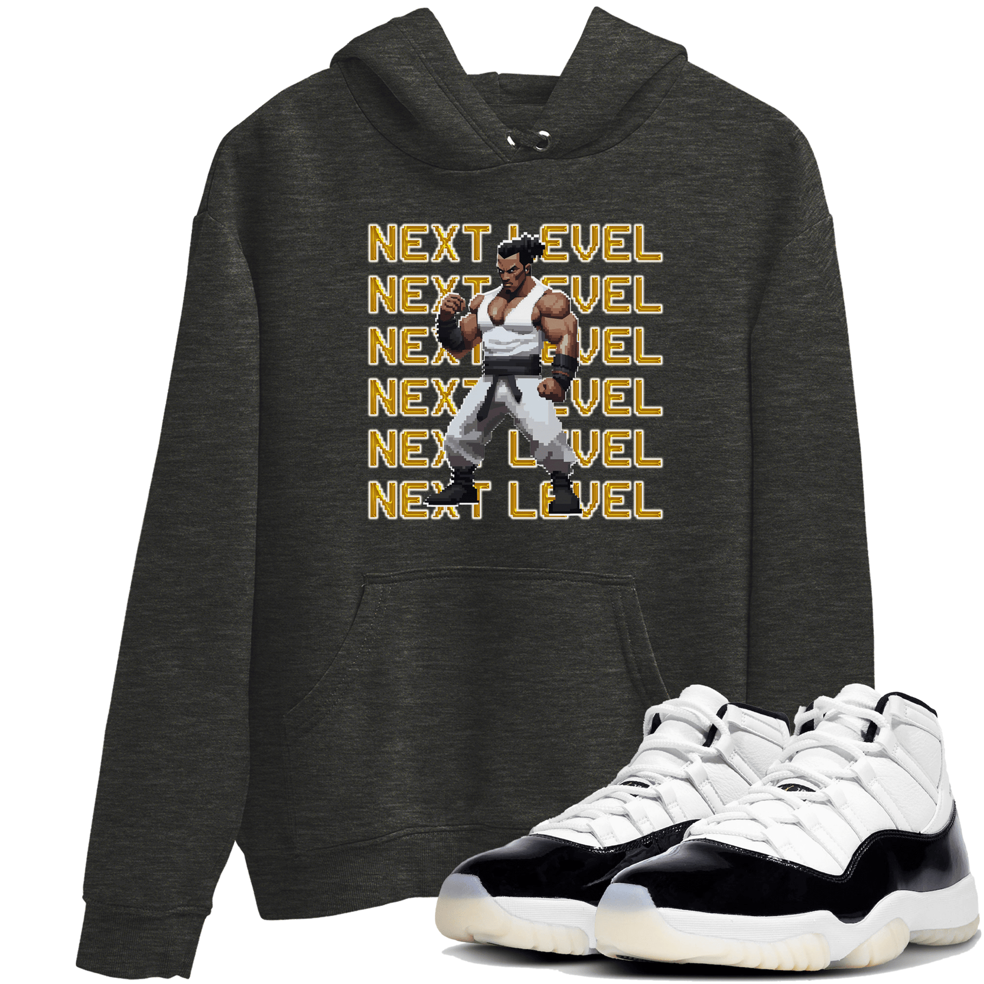 11s Gratitude shirt to match jordans Next Level sneaker tees Air Jordan 11 Gratitude SNRT Sneaker Tees Sneaker Matching Shirt Unisex Charcoal Heather 1 T-Shirt