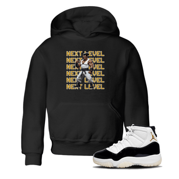11s Gratitude shirt to match jordans Next Level sneaker tees Air Jordan 11 Gratitude SNRT Sneaker Tees Sneaker Matching Shirt Baby Toddler Black 1 T-Shirt