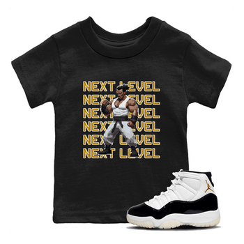 11s Gratitude shirt to match jordans Next Level sneaker tees Air Jordan 11 Gratitude SNRT Sneaker Tees Sneaker Matching Shirt Baby Toddler Black 1 T-Shirt