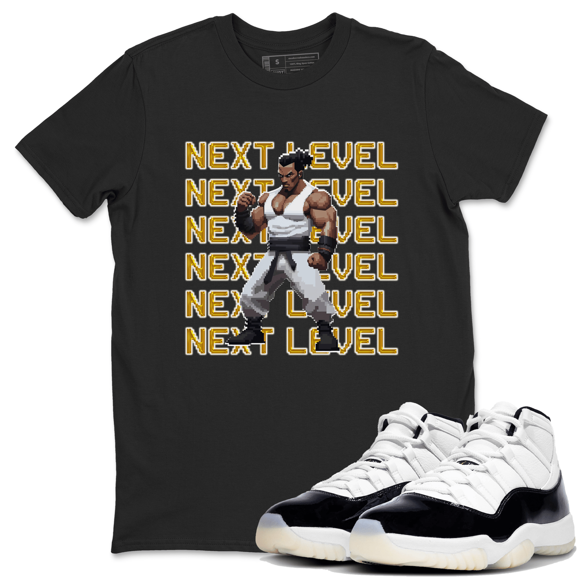 11s Gratitude shirt to match jordans Next Level sneaker tees Air Jordan 11 Gratitude SNRT Sneaker Tees Sneaker Matching Shirt Unisex Black 1 T-Shirt