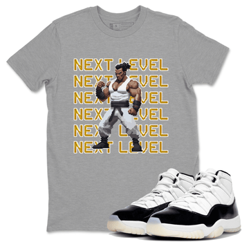 11s Gratitude shirt to match jordans Next Level sneaker tees Air Jordan 11 Gratitude SNRT Sneaker Tees Sneaker Matching Shirt Unisex Heather Grey 1 T-Shirt