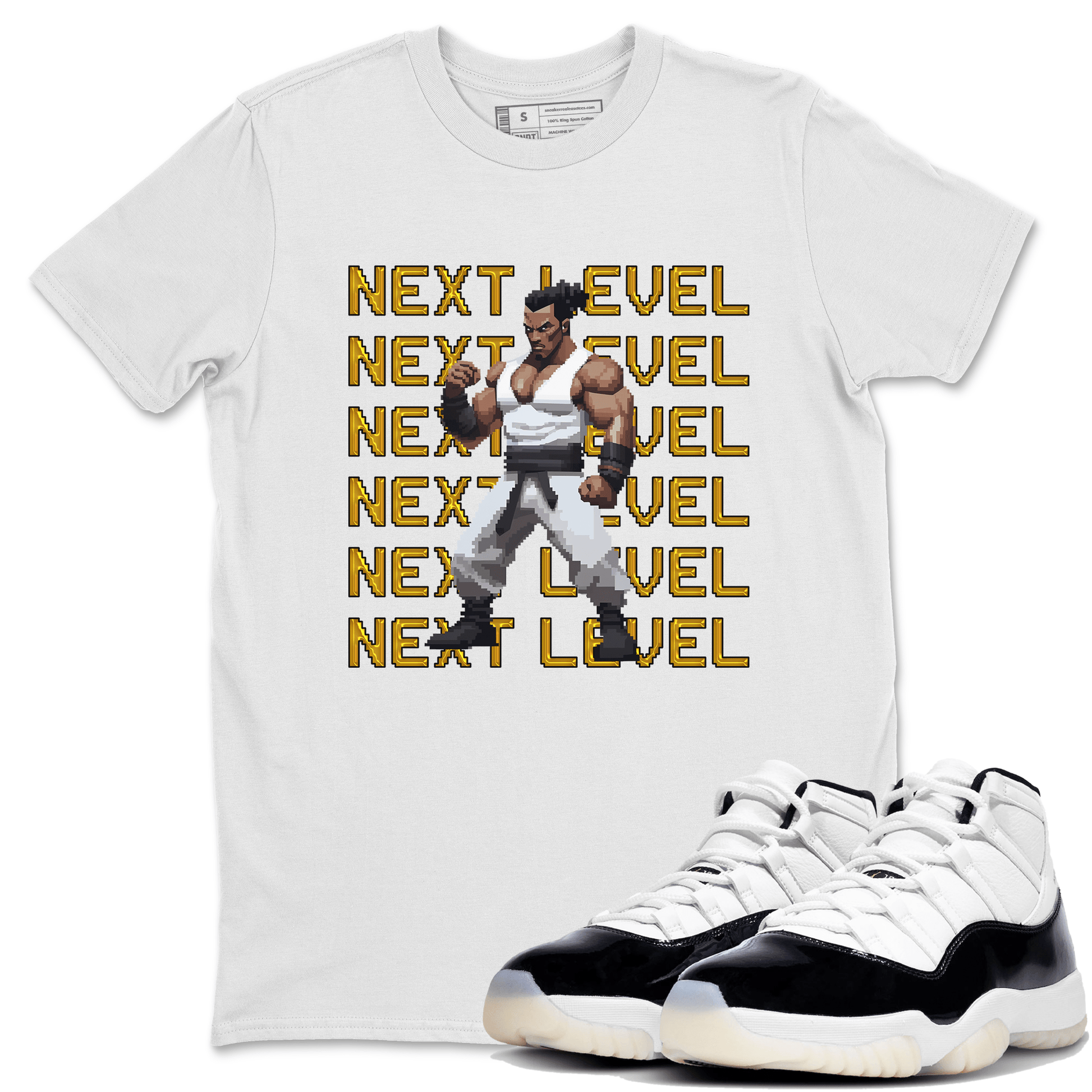 11s Gratitude shirt to match jordans Next Level sneaker tees Air Jordan 11 Gratitude SNRT Sneaker Tees Sneaker Matching Shirt Unisex White 1 T-Shirt