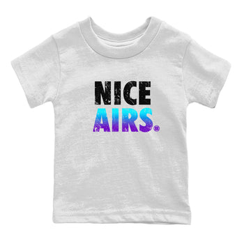 Air Jordan 6 Aqua shirt to match jordans Nice Airs sneaker tees AJ6 Aqua SNRT Sneaker Release Tees Baby Toddler White 2 T-Shirt
