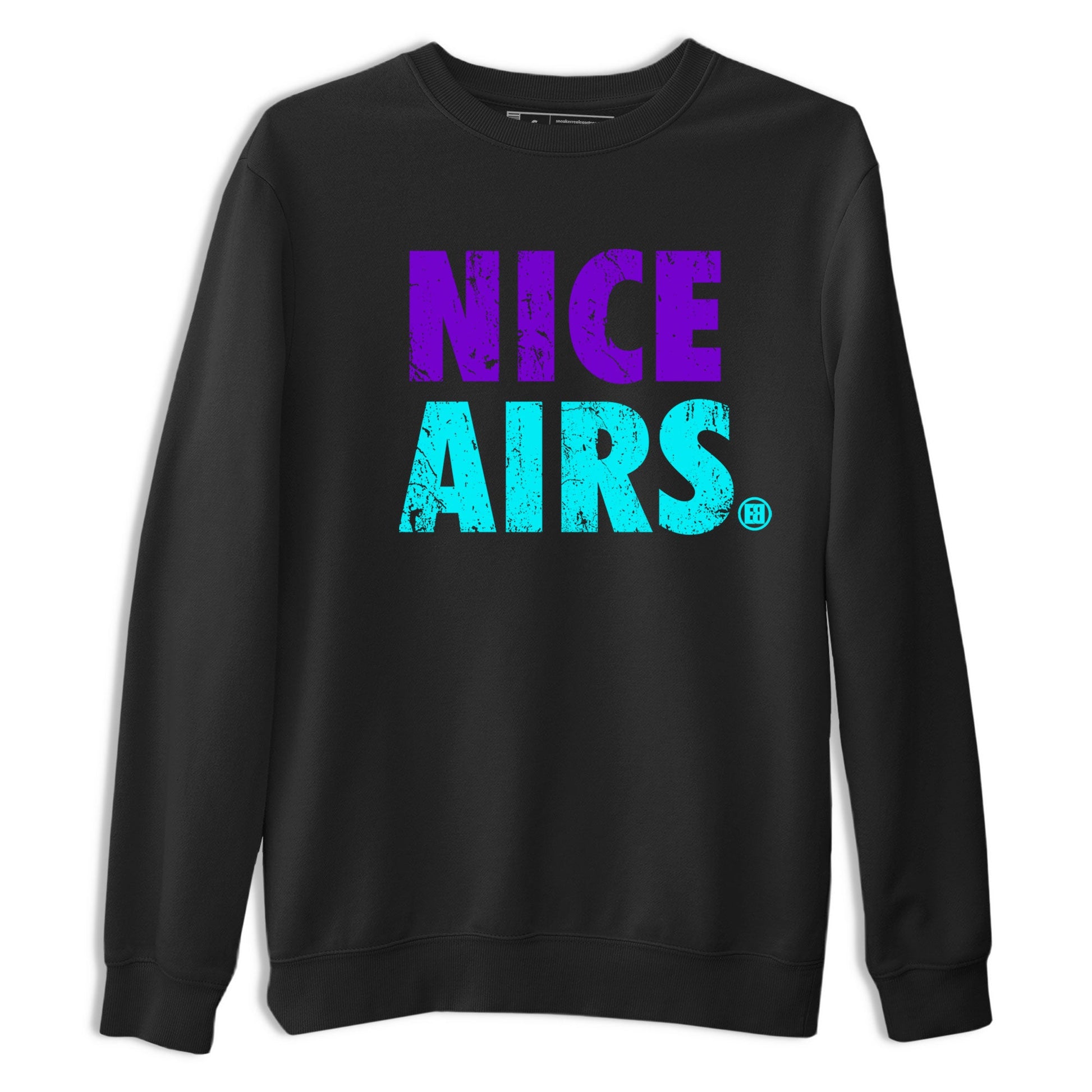 Air Jordan 6 Aqua shirt to match jordans Nice Airs sneaker tees AJ6 Aqua SNRT Sneaker Release Tees Unisex Black 2 T-Shirt