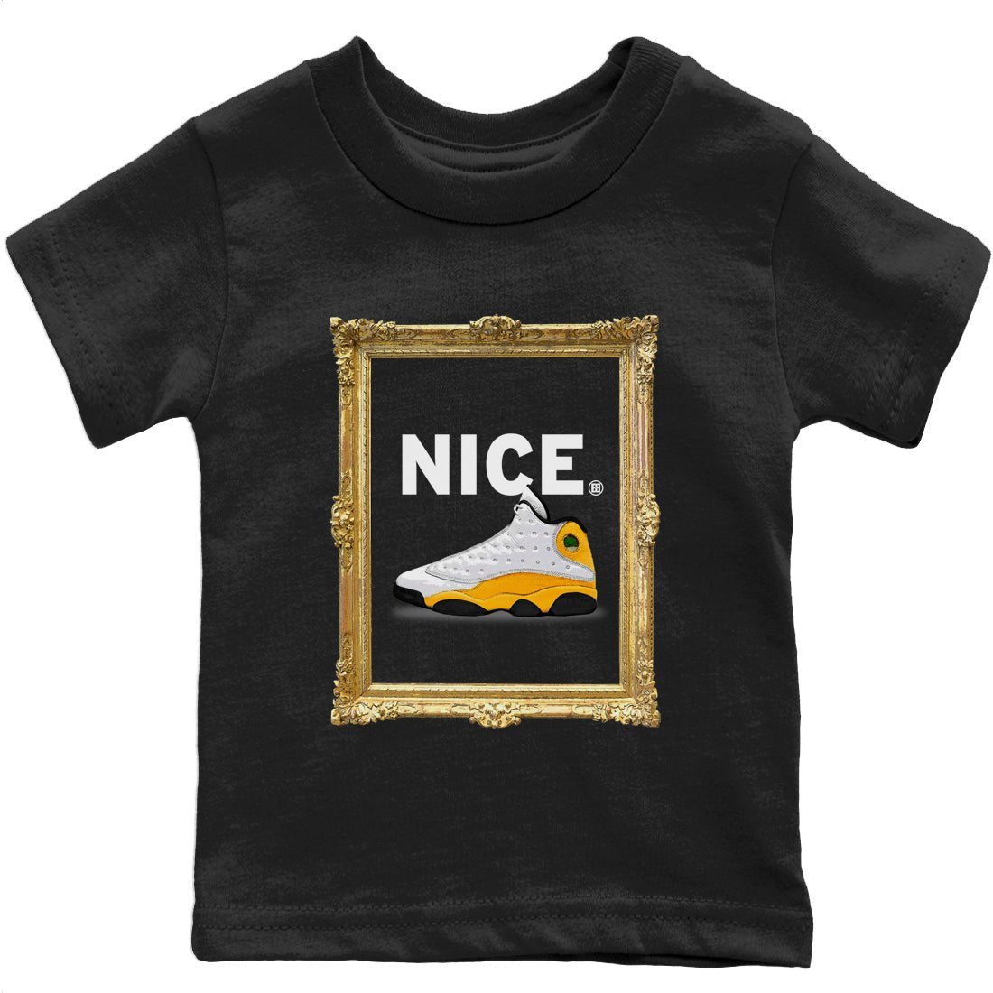 Jordan 13 Del Sol Sneaker Match Tees Nice Sneaker Tees Jordan 13 Del Sol Sneaker Release Tees Kids Shirts