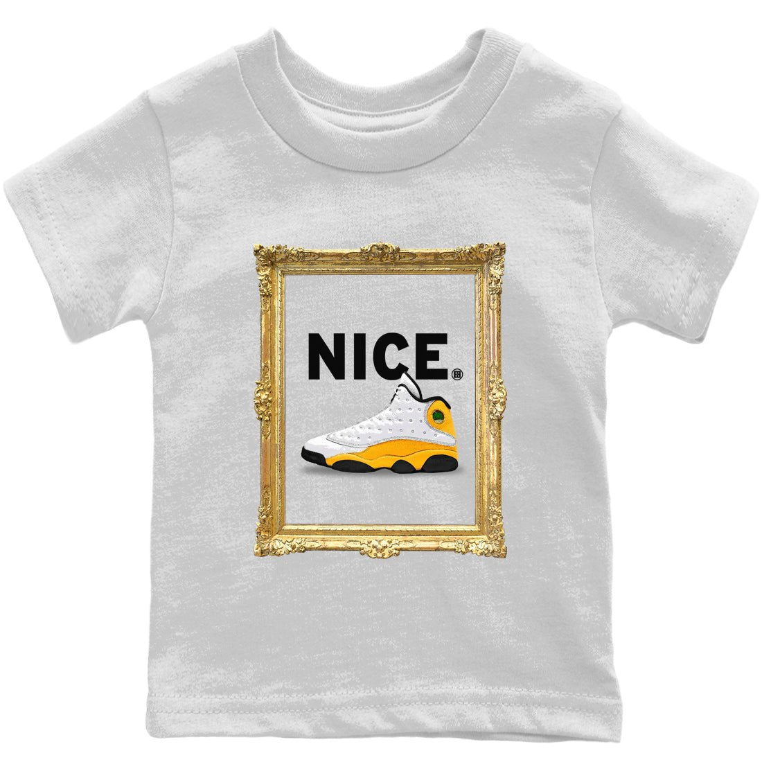Jordan 13 Del Sol Sneaker Match Tees Nice Sneaker Tees Jordan 13 Del Sol Sneaker Release Tees Kids Shirts