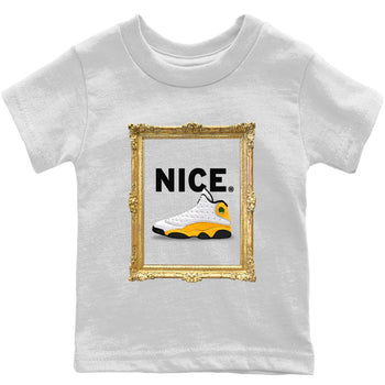 Jordan 13 Del Sol Sneaker Match Tees Nice Sneaker Tees Jordan 13 Del Sol Sneaker Release Tees Kids Shirts