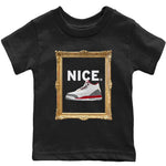 Jordan 3 Cardinal Sneaker Match Tees Nice Sneaker Tees Jordan 3 Cardinal Sneaker Release Tees Kids Shirts