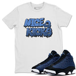 Jordan 13 Brave Blue Sneaker Match Tees Nice Kicks Sneaker Tees Jordan 13 Brave Blue Sneaker Release Tees Unisex Shirts