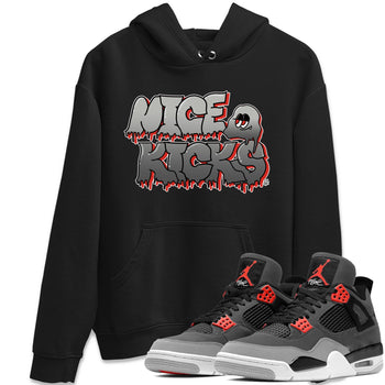 Jordan 4 Infrared Sneaker Match Tees Nice Kicks Sneaker Tees Jordan 4 Infrared Sneaker Release Tees Unisex Shirts