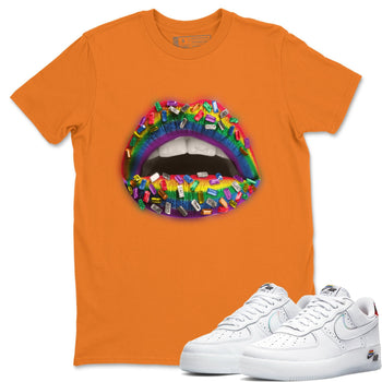 Force 1 Betrue Sneaker Match Tees Lips Jewel Sneaker Tees Force 1 Betrue Sneaker Release Tees Unisex Shirts