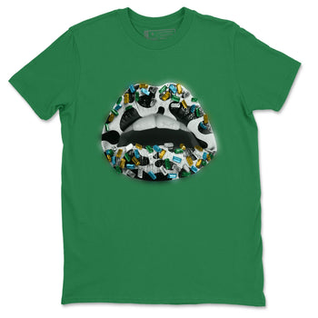 Dunk Chunky Dunky Sneaker Match Tees Lips Jewel Sneaker Tees Dunk Chunky Dunky Sneaker Release Tees Unisex Shirts