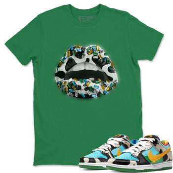 Dunk Chunky Dunky Sneaker Match Tees Lips Jewel Sneaker Tees Dunk Chunky Dunky Sneaker Release Tees Unisex Shirts