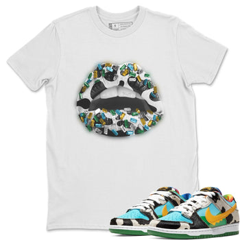 Dunk Chunky Dunky Sneaker Match Tees Lips Jewel Sneaker Tees Dunk Chunky Dunky Sneaker Release Tees Unisex Shirts