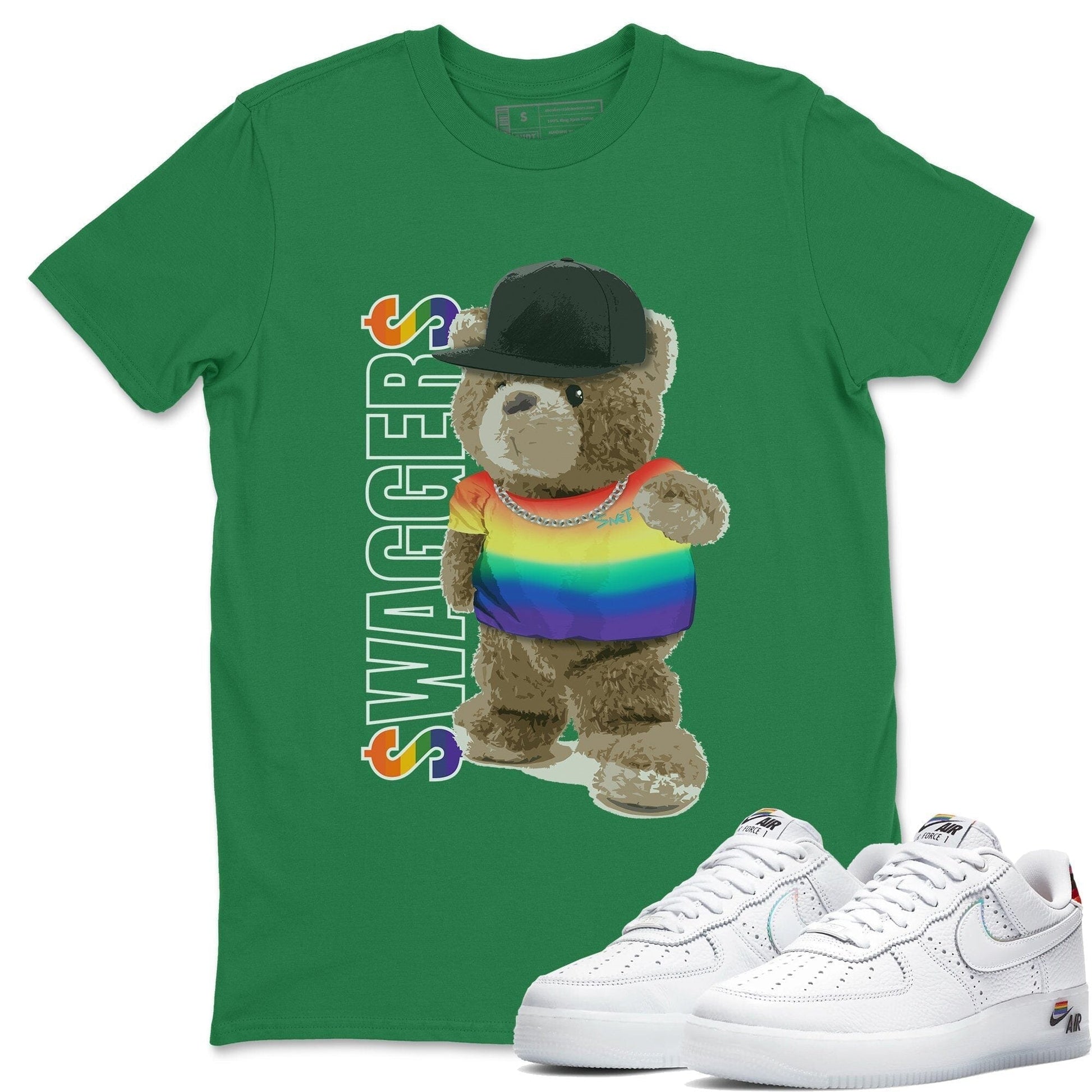 Force 1 Betrue Sneaker Match Tees Bear Swaggers Sneaker Tees Force 1 Betrue Sneaker Release Tees Unisex Shirts