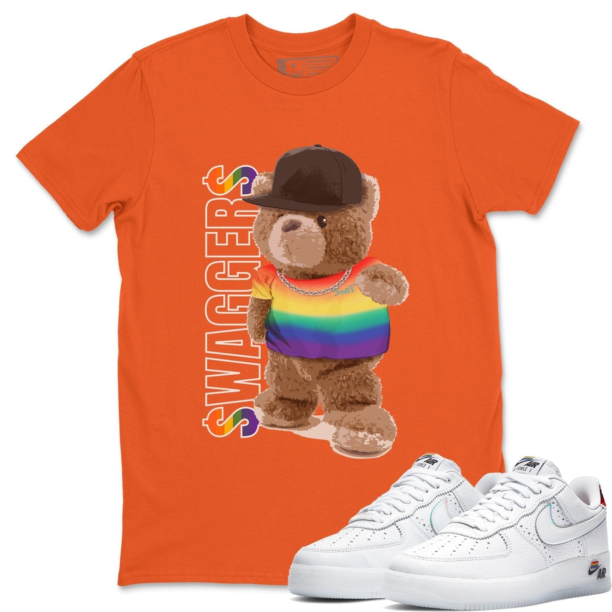 Force 1 Betrue Sneaker Match Tees Bear Swaggers Sneaker Tees Force 1 Betrue Sneaker Release Tees Unisex Shirts