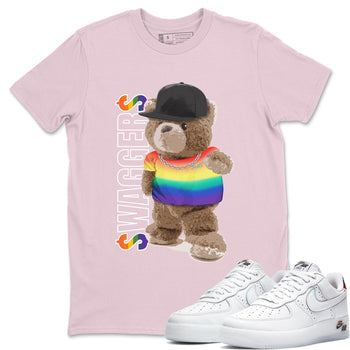 Force 1 Betrue Sneaker Match Tees Bear Swaggers Sneaker Tees Force 1 Betrue Sneaker Release Tees Unisex Shirts