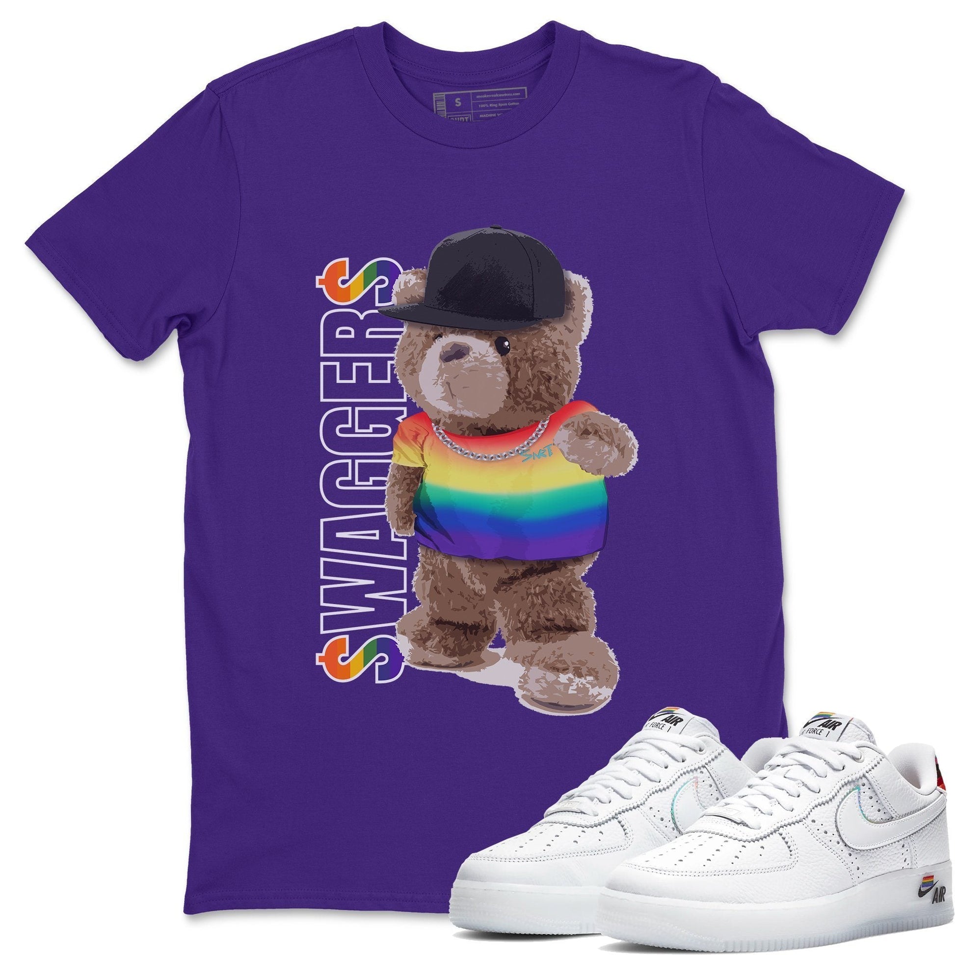 Force 1 Betrue Sneaker Match Tees Bear Swaggers Sneaker Tees Force 1 Betrue Sneaker Release Tees Unisex Shirts