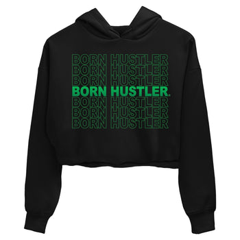 Jordan 1 Lucky Green Sneaker Match Tees Born Hustler Sneaker Tees Jordan 1 Lucky Green Sneaker Release Tees Women's Shirts