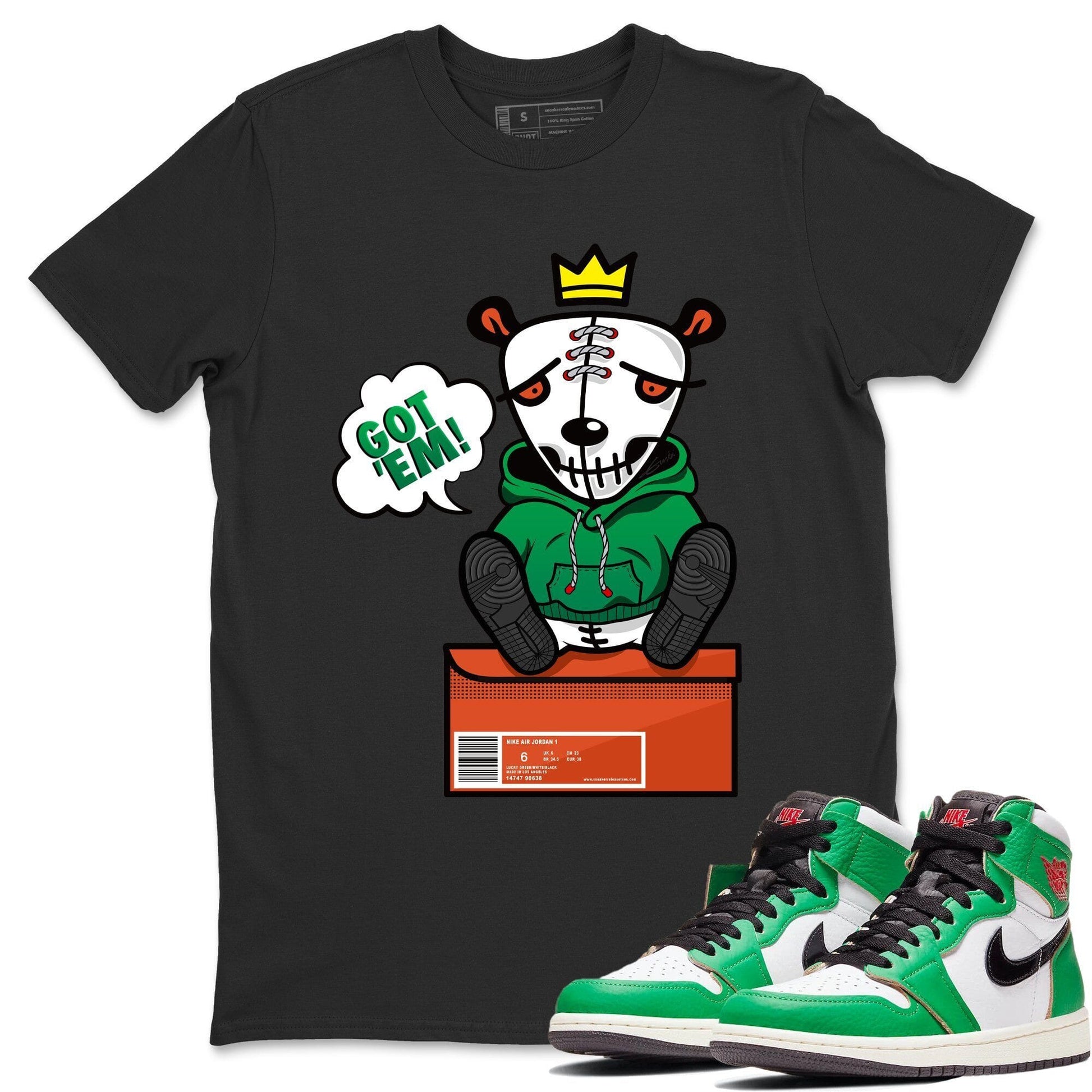 Jordan 1 Lucky Green Sneaker Match Tees Got Em Sneaker Tees Jordan 1 Lucky Green Sneaker Release Tees Unisex Shirts