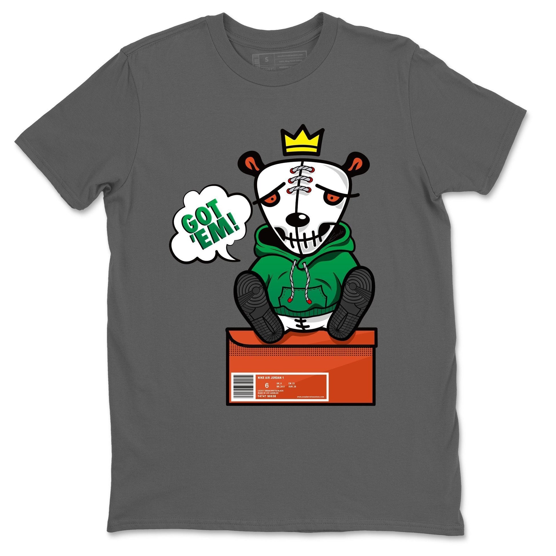 Jordan 1 Lucky Green Sneaker Match Tees Got Em Sneaker Tees Jordan 1 Lucky Green Sneaker Release Tees Unisex Shirts