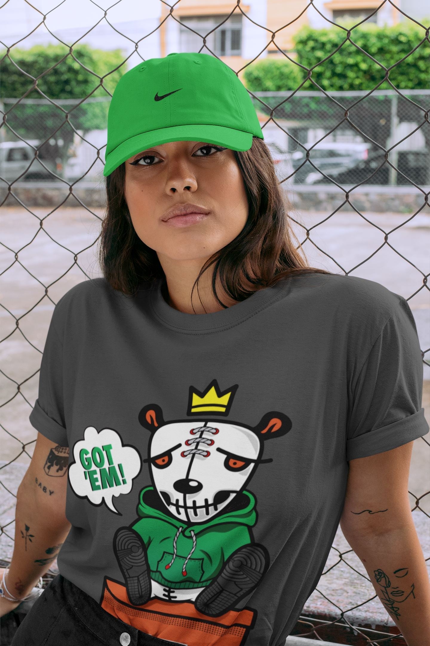 Jordan 1 Lucky Green Sneaker Match Tees Got Em Sneaker Tees Jordan 1 Lucky Green Sneaker Release Tees Unisex Shirts