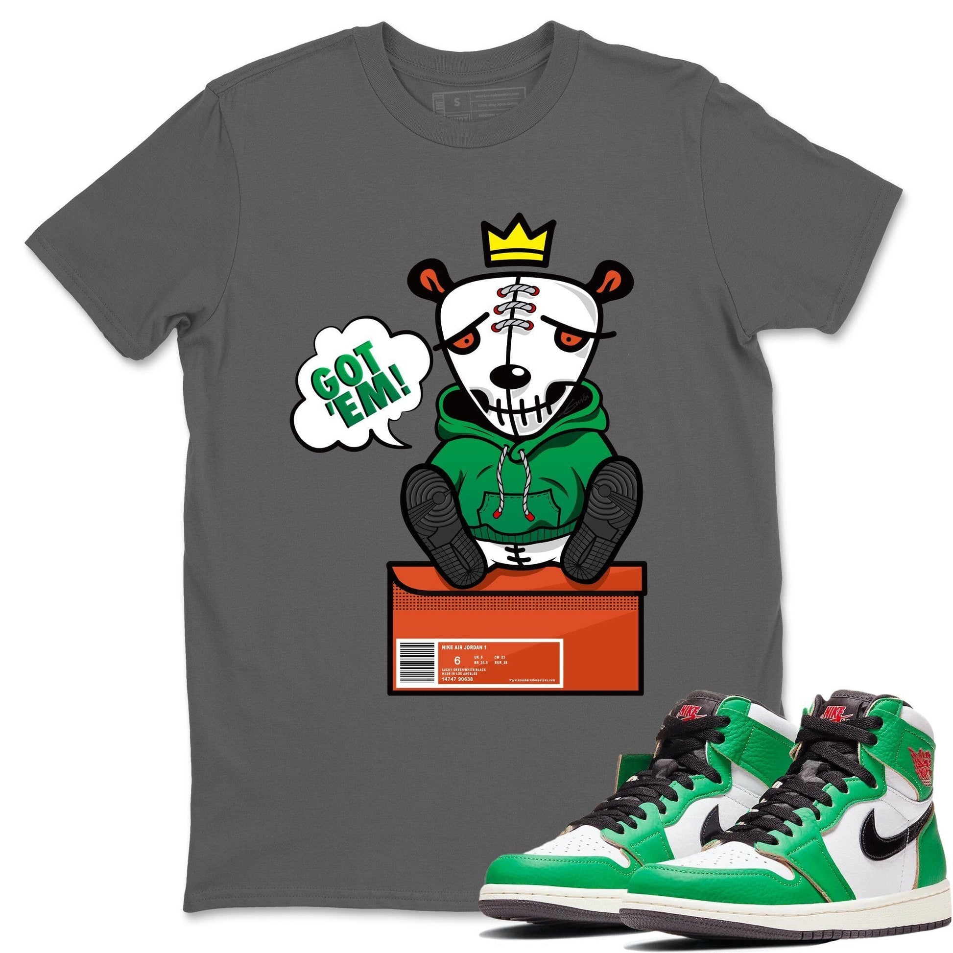 Jordan 1 Lucky Green Sneaker Match Tees Got Em Sneaker Tees Jordan 1 Lucky Green Sneaker Release Tees Unisex Shirts