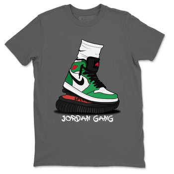 Jordan 1 Lucky Green Sneaker Match Tees Jordan Gang Sneaker Tees Jordan 1 Lucky Green Sneaker Release Tees Unisex Shirts