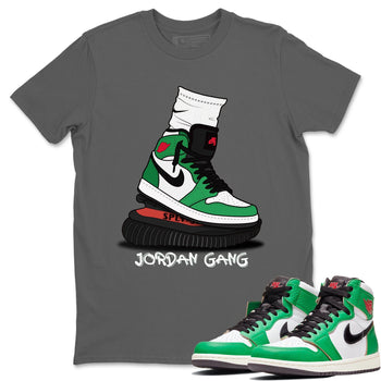 Jordan 1 Lucky Green Sneaker Match Tees Jordan Gang Sneaker Tees Jordan 1 Lucky Green Sneaker Release Tees Unisex Shirts