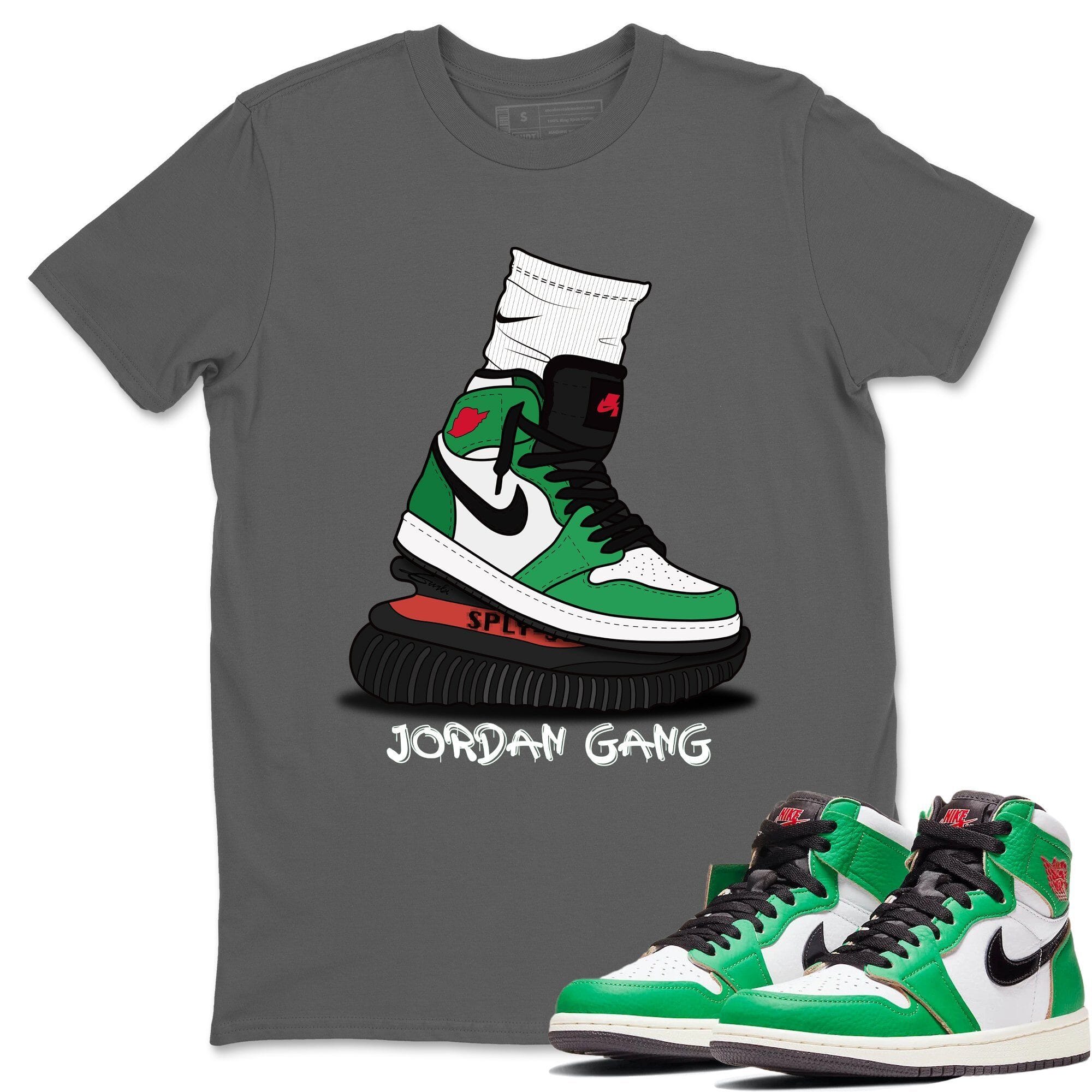 Jordan 1 Lucky Green Sneaker Match Tees Jordan Gang Sneaker Tees Jordan 1 Lucky Green Sneaker Release Tees Unisex Shirts