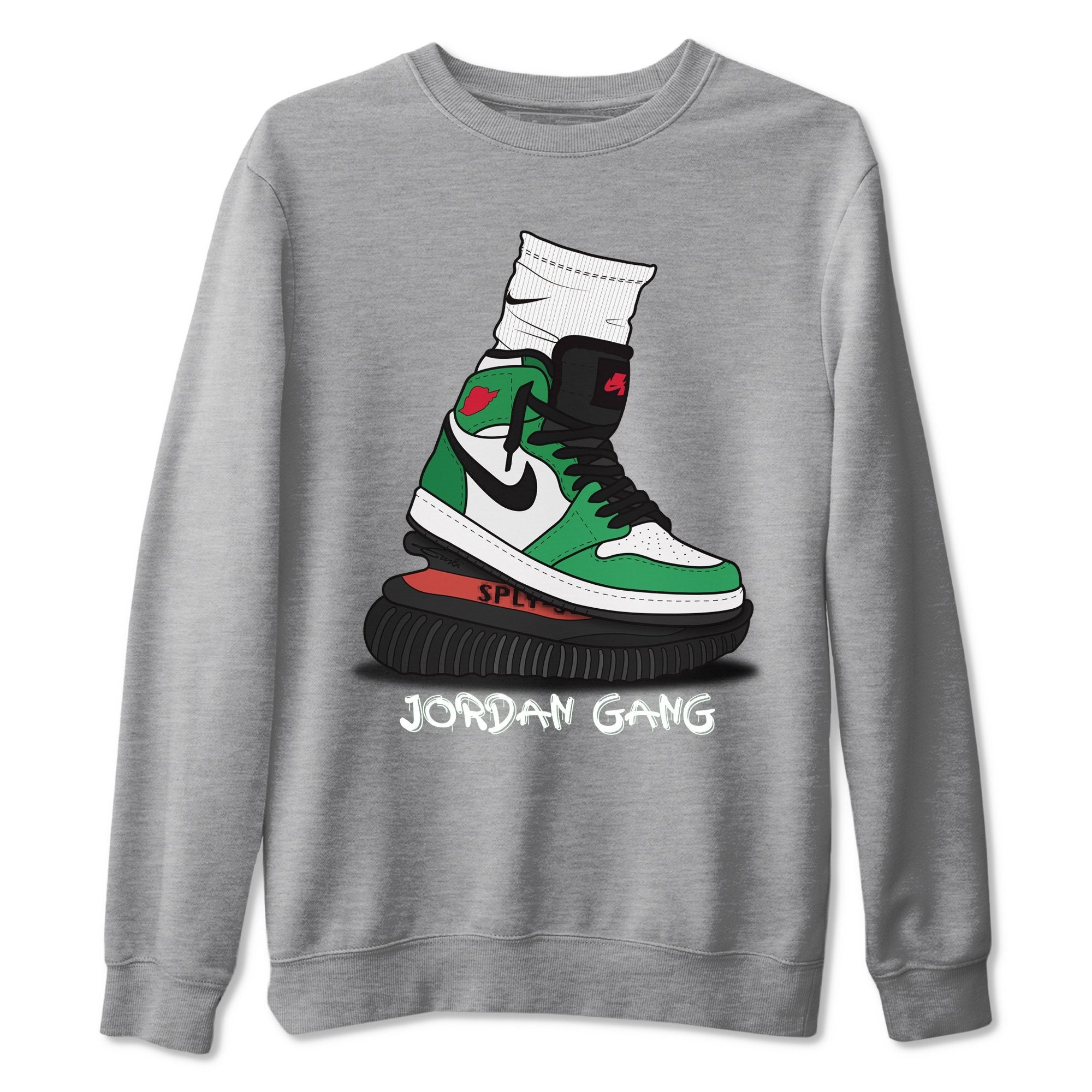 Jordan 1 Lucky Green Sneaker Match Tees Jordan Gang Sneaker Tees Jordan 1 Lucky Green Sneaker Release Tees Unisex Shirts