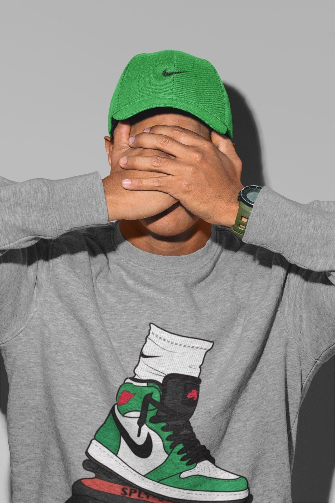 Jordan 1 Lucky Green Sneaker Match Tees Jordan Gang Sneaker Tees Jordan 1 Lucky Green Sneaker Release Tees Unisex Shirts
