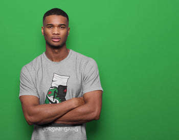 Jordan 1 Lucky Green Sneaker Match Tees Jordan Gang Sneaker Tees Jordan 1 Lucky Green Sneaker Release Tees Unisex Shirts